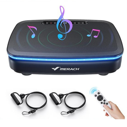 Pack: VibraForce — Tabla Vibratoria LED + Bandas Elásticas